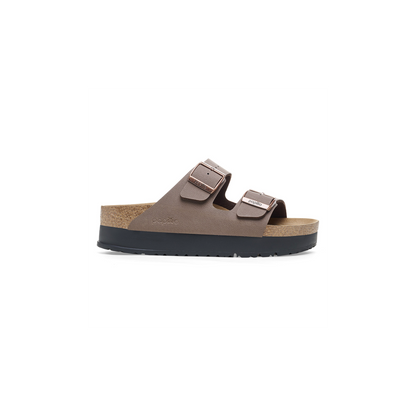 Birkenstock 1027417 Arizona Papillio Mocca Flex Platform Birko-Flor Sandals