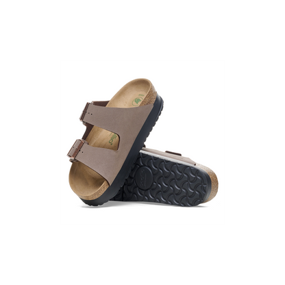 Birkenstock 1027417 Arizona Papillio Mocca Flex Platform Birko-Flor Sandals