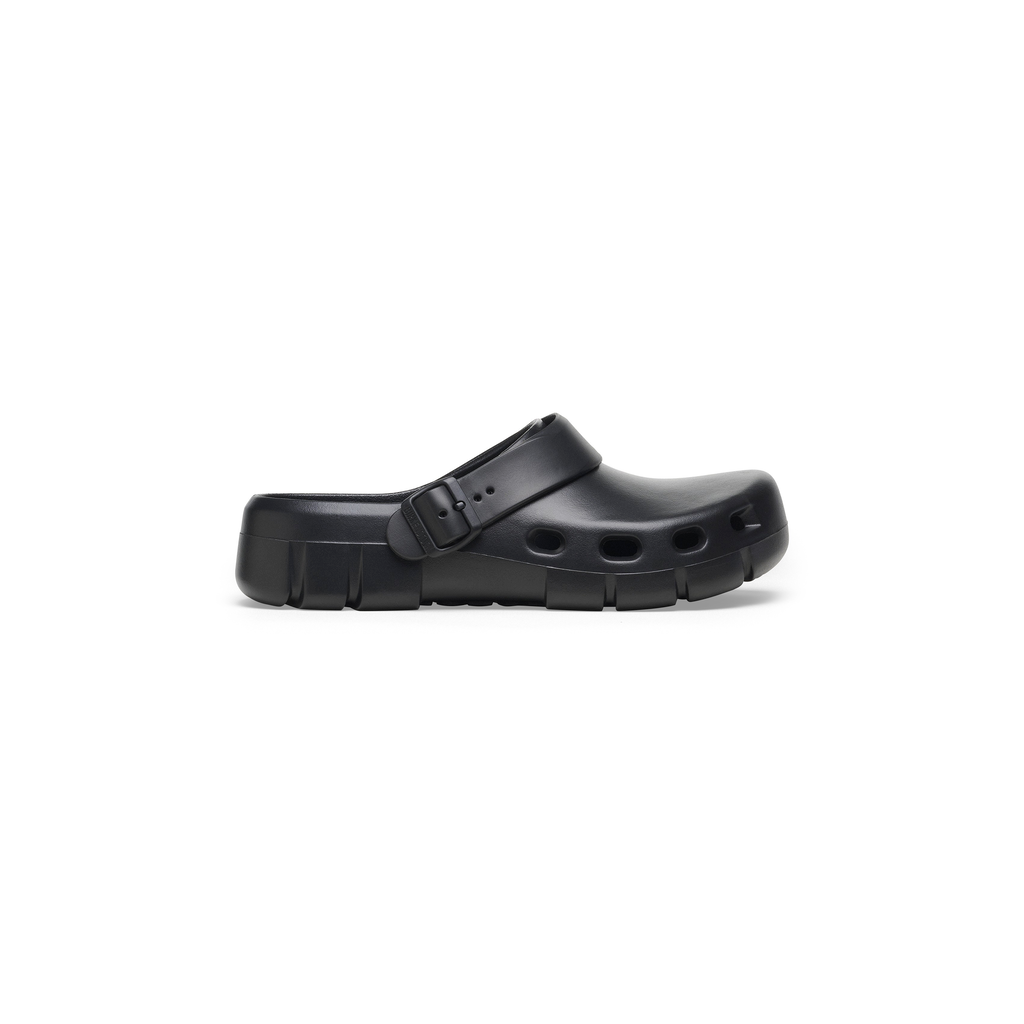 Birkenstock 1027684 Birki Flow EVA Black Clogs with Strap