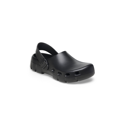 Birkenstock 1027684 Birki Flow EVA Black Clogs with Strap