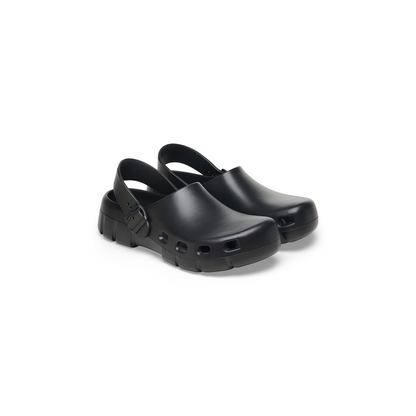 Birkenstock 1027684 Birki Flow EVA Black Clogs with Strap