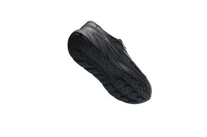 G Comfort SP-1562 S Black Softnappa Ultra Light Sneakers with Zip