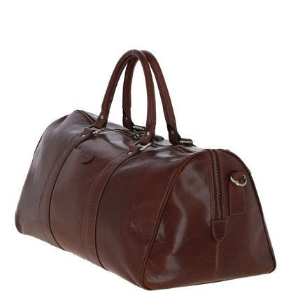 Ashwood Leather T-77 Chestnut Tan Leather Large Holdall