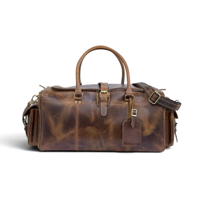 TWM TWM163  LB Leather Travel Bag