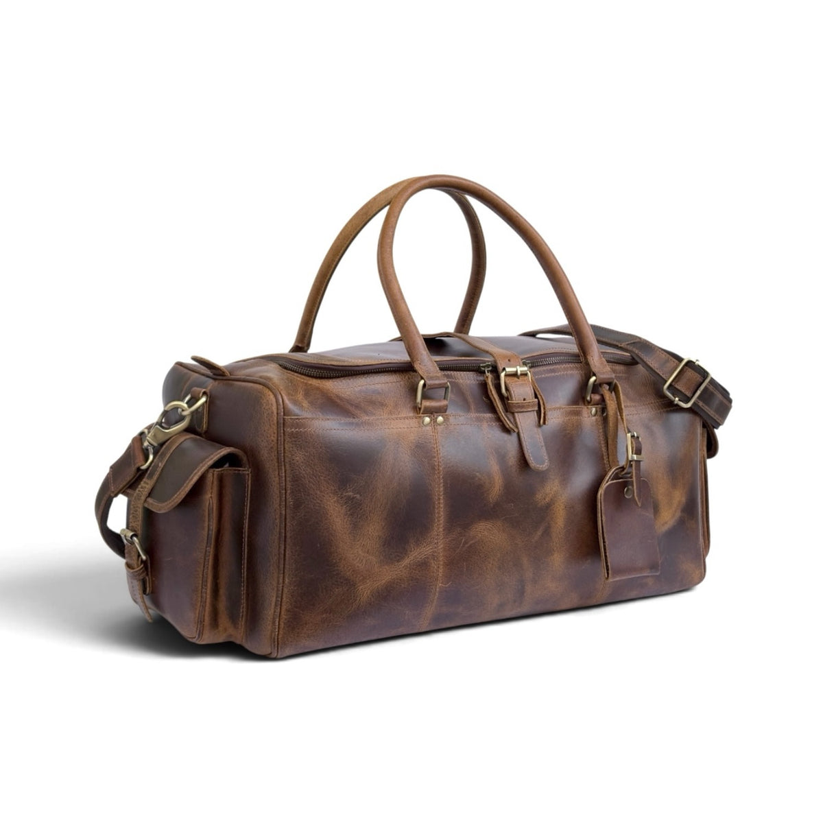 TWM TWM163  LB Leather Travel Bag
