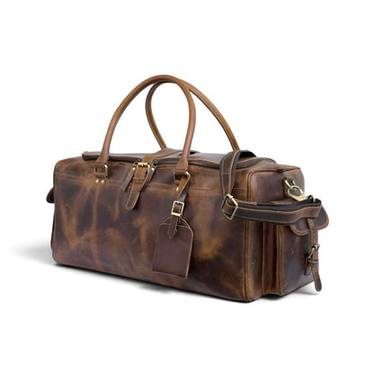 TWM TWM163  LB Leather Travel Bag