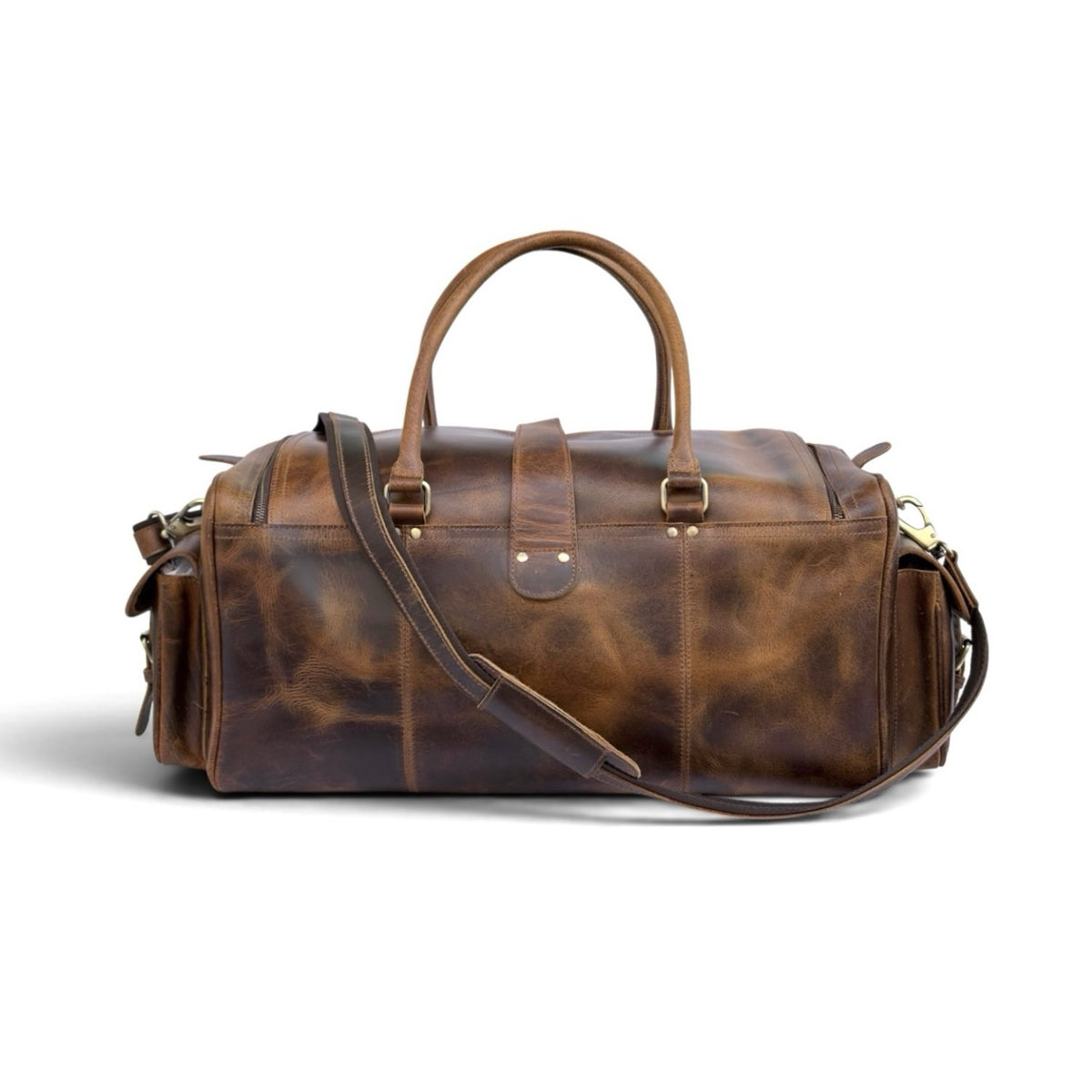 TWM TWM163  LB Leather Travel Bag