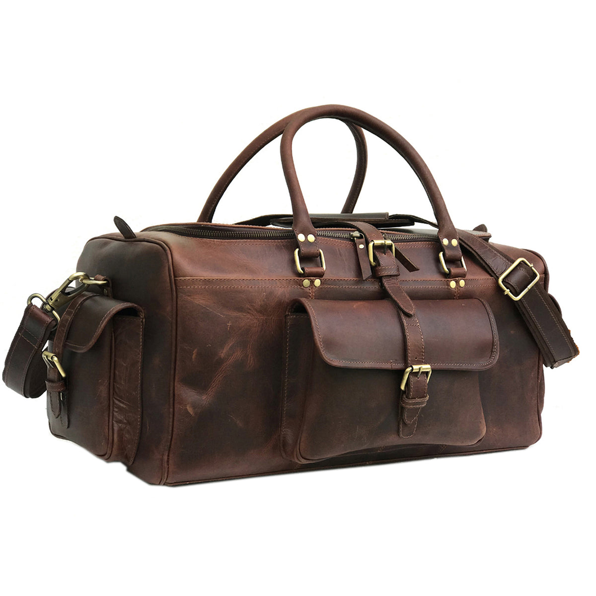 TWM TWM164 Mix Leather Travel Bag