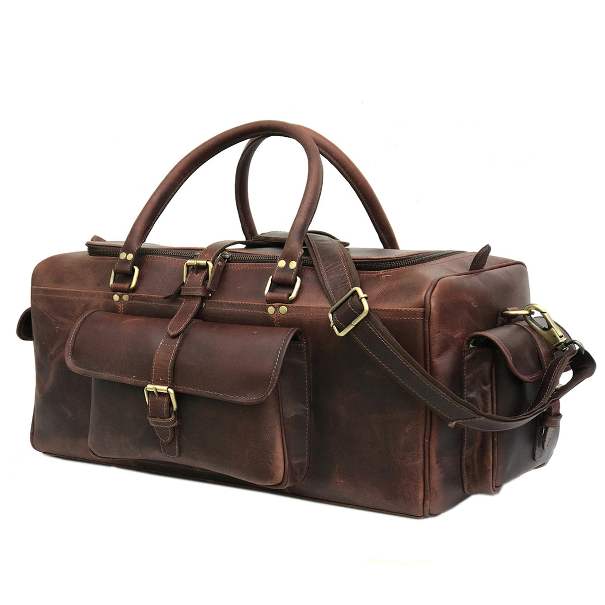 TWM TWM164 Mix Leather Travel Bag