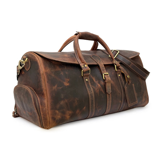 TWM TWM201 DB Leather Travel Bag