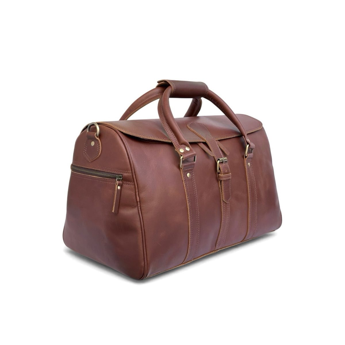 TWM TWM201LB TB-201 LB/O Leather Travel Bag