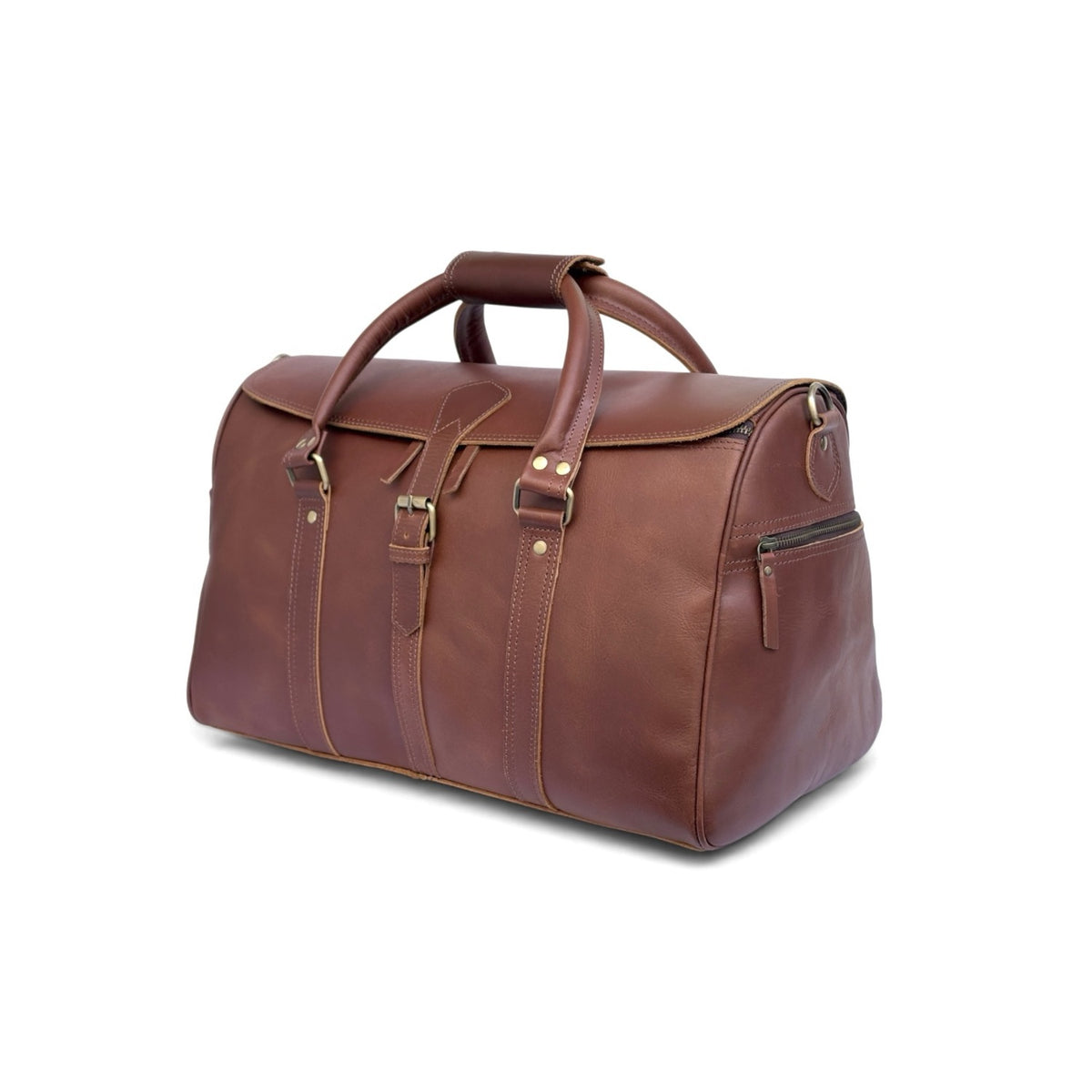 TWM TWM201LB TB-201 LB/O Leather Travel Bag