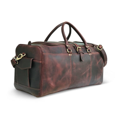 TWM TWM212  Leather Weekend Travel Bag
