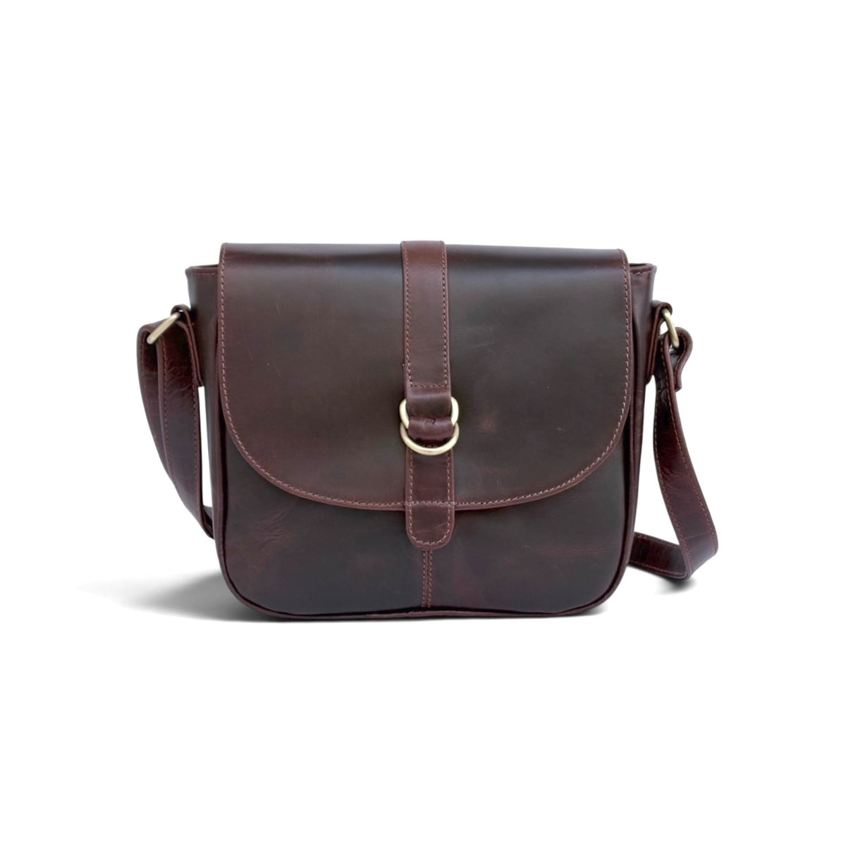 TWM TWM252 Dark Brown DW Leather Ladies Bag