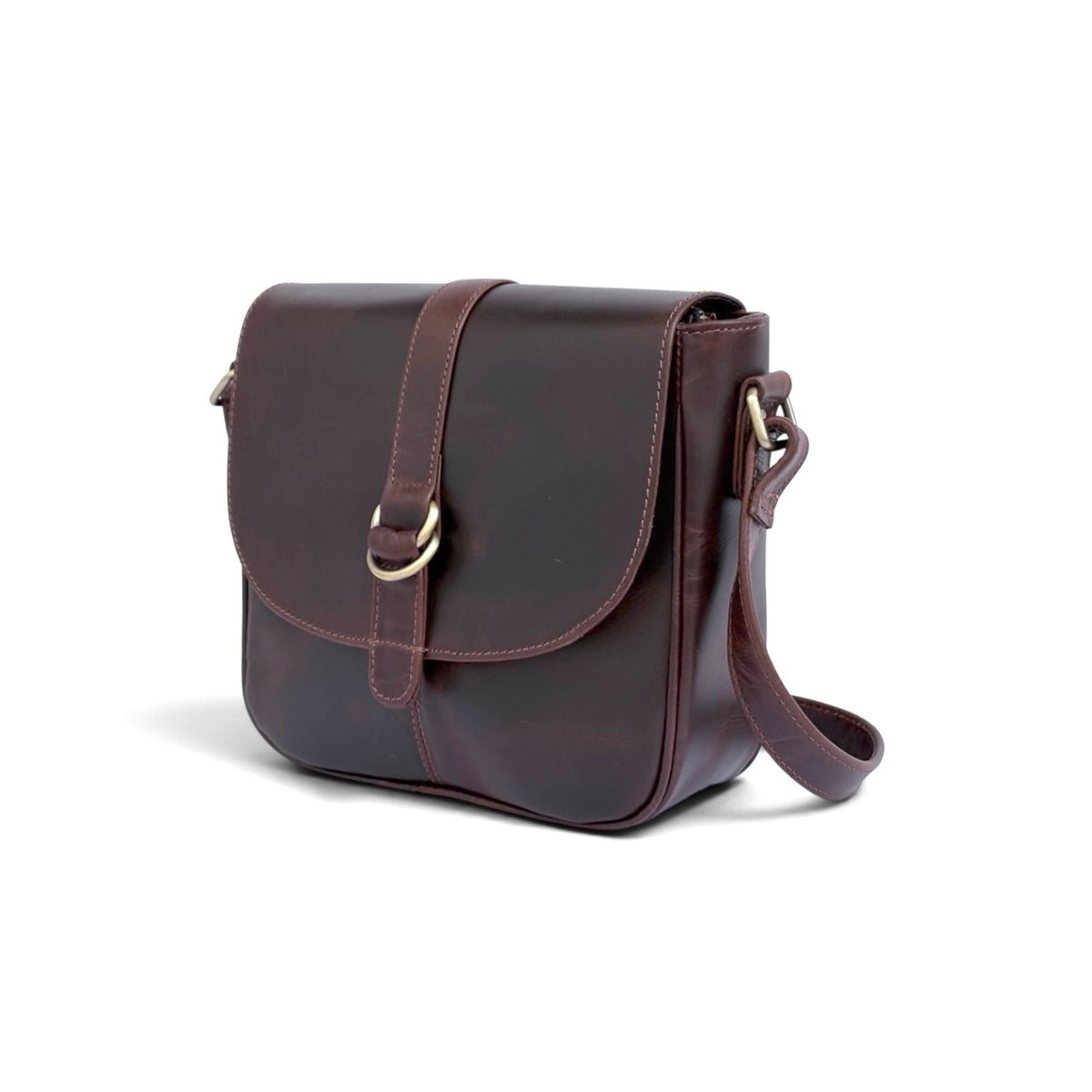 TWM TWM252 Dark Brown DW Leather Ladies Bag