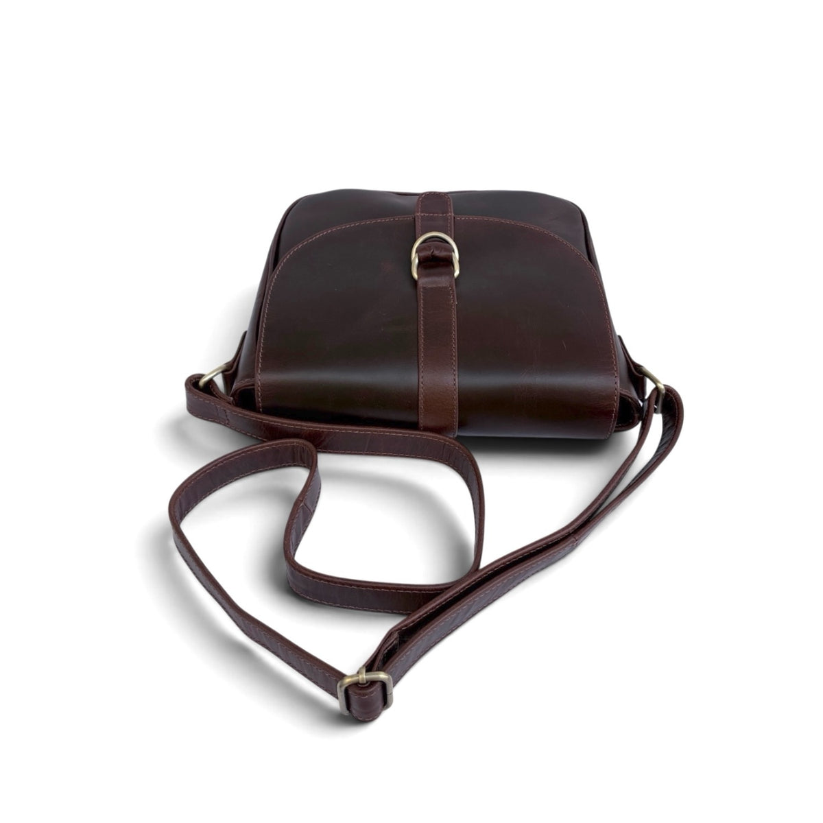 TWM TWM252 Dark Brown DW Leather Ladies Bag