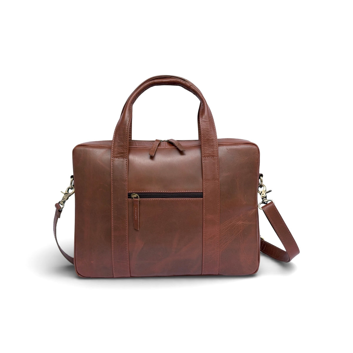 TWM TWM313 Brown Leather Portfolio Bag