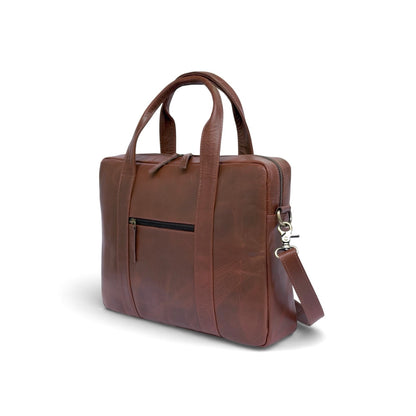 TWM TWM313 Brown Leather Portfolio Bag