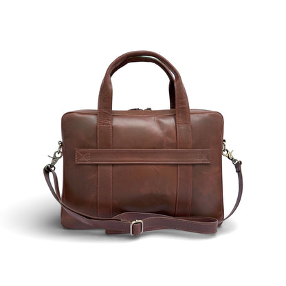 TWM TWM313 Brown Leather Portfolio Bag