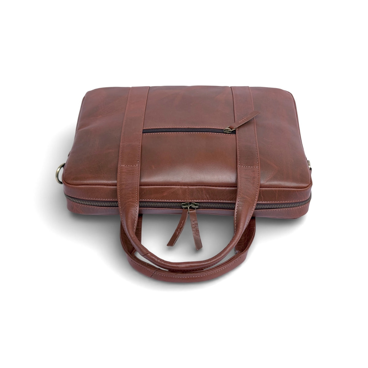 TWM TWM313 Brown Leather Portfolio Bag