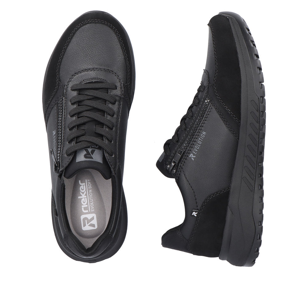 Rieker Evolution U0101-00 Black Sneakers