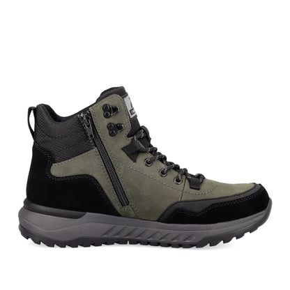 Rieker Evolution U0169-54 TEX Green Combi Boots