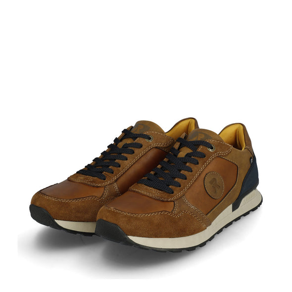 Rieker Evolution U0305-24 Tan Brown Combi Sneakers