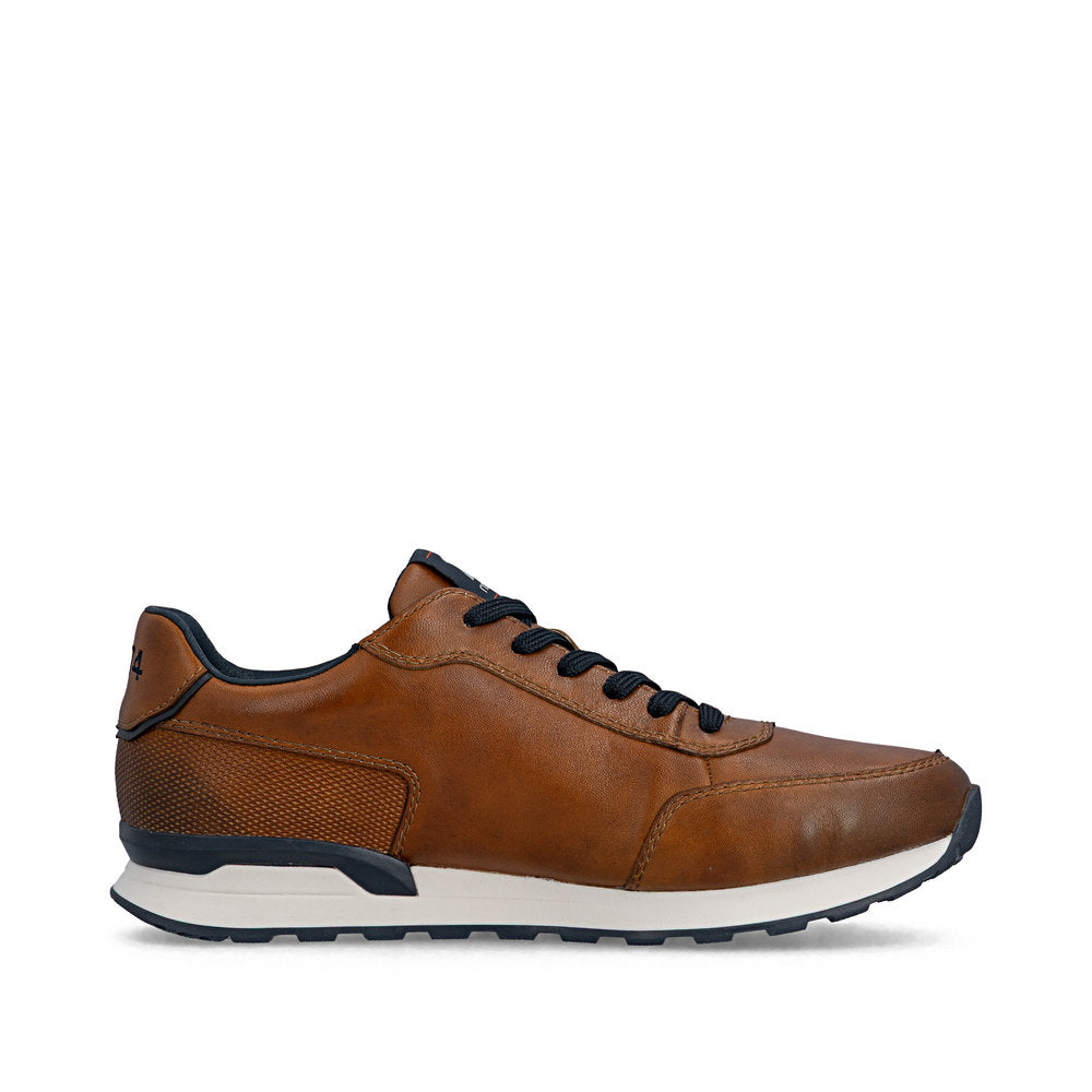Rieker U0314-24 Tan & Navy G 1/2 Fit Sneakers