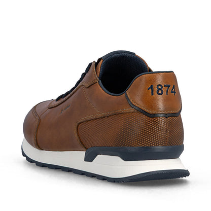 Rieker U0314-24 Tan & Navy G 1/2 Fit Sneakers