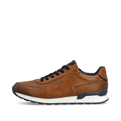 Rieker U0314-24 Tan & Navy G 1/2 Fit Sneakers