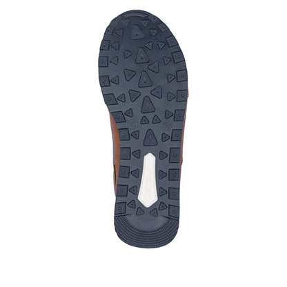 Rieker U0314-24 Tan & Navy G 1/2 Fit Sneakers