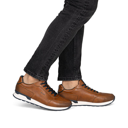 Rieker U0314-24 Tan & Navy G 1/2 Fit Sneakers