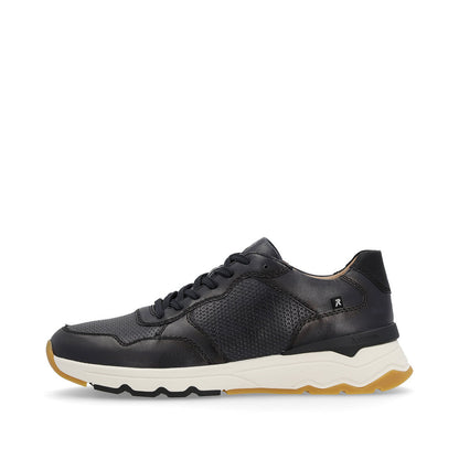 Rieker Evolution U0900-14 Navy & Black Lace Trainers