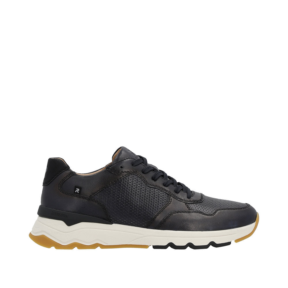 Rieker Evolution U0900-14 Navy & Black Lace Trainers