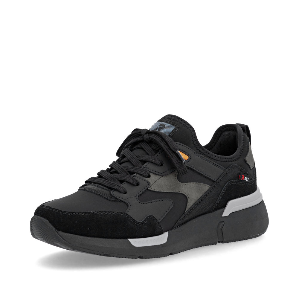 Rieker Soft U1403-01 Black Combi TEX Sneakers