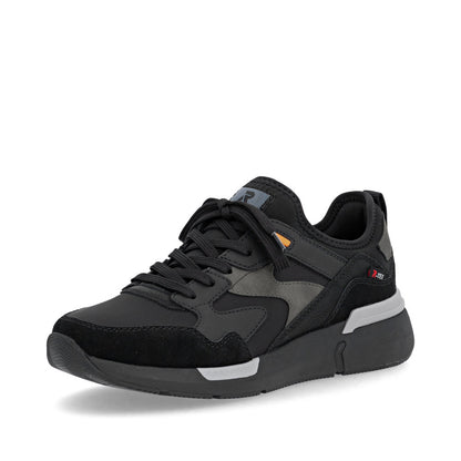 Rieker Soft U1403-01 Black Combi TEX Sneakers