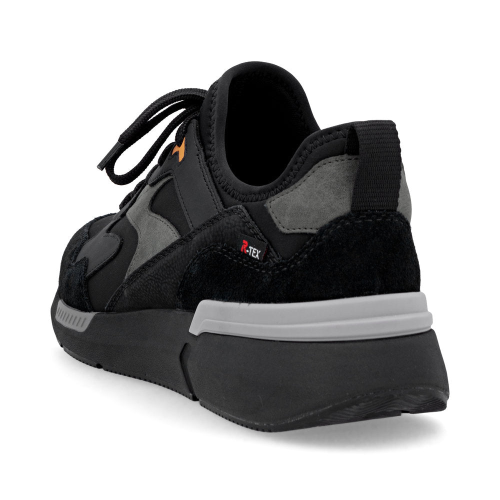 Rieker Soft U1403-01 Black Combi TEX Sneakers