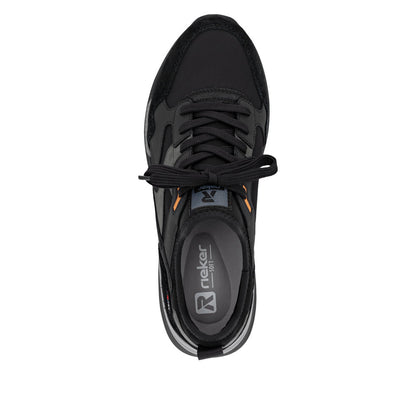 Rieker Soft U1403-01 Black Combi TEX Sneakers