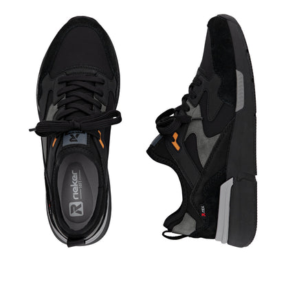 Rieker Soft U1403-01 Black Combi TEX Sneakers