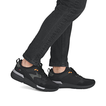 Rieker Soft U1403-01 Black Combi TEX Sneakers