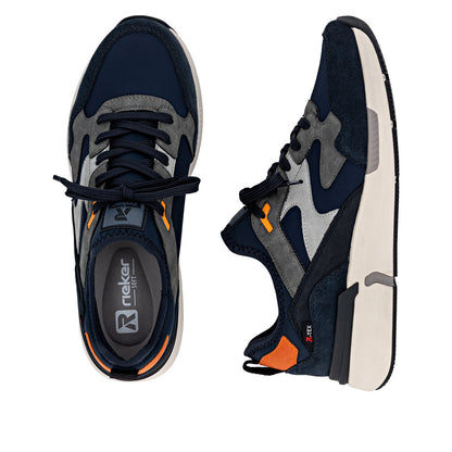 Rieker Soft U1403-15 Navy Combi TEX Sneakers