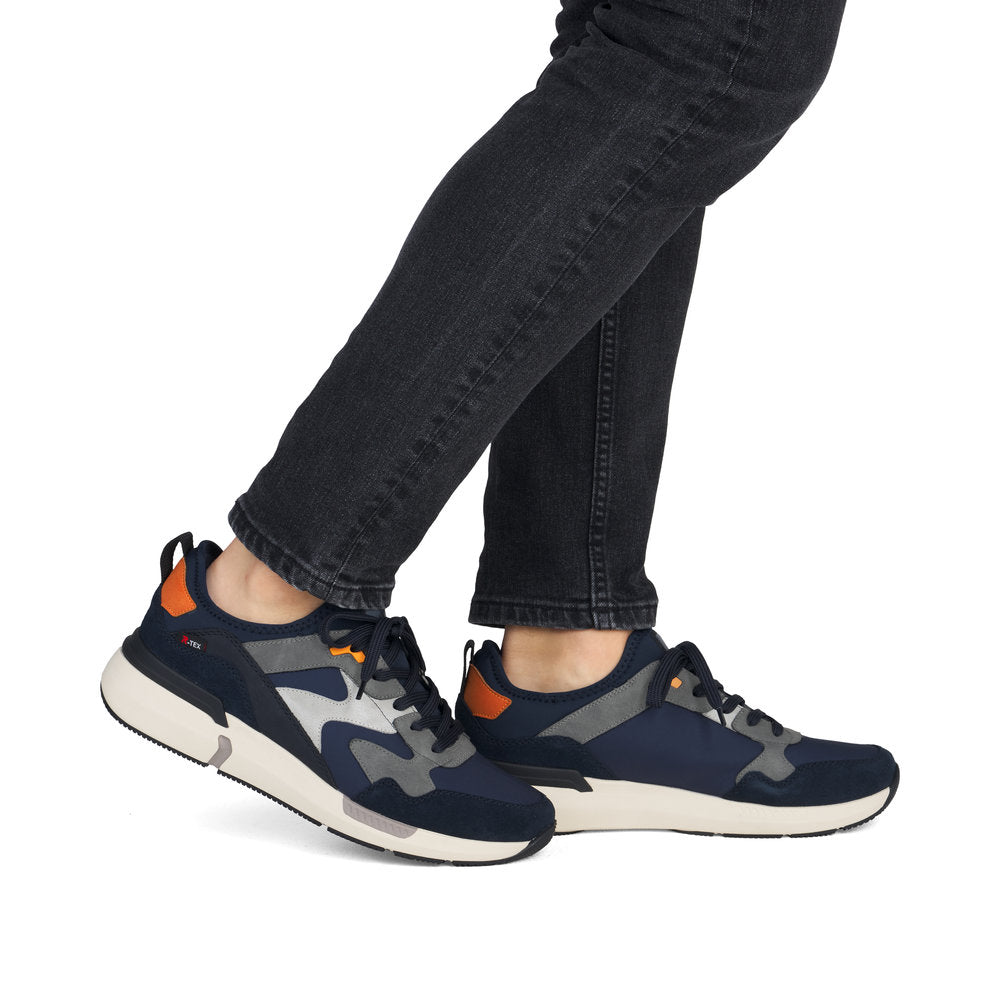 Rieker Soft U1403-15 Navy Combi TEX Sneakers