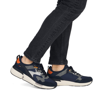 Rieker Soft U1403-15 Navy Combi TEX Sneakers