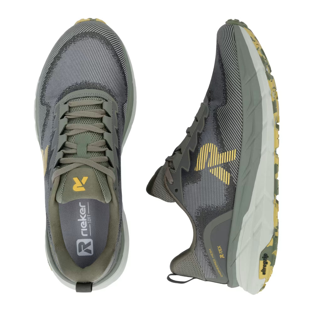 Rieker TEX U4500-54 Multi Olive Sneakers