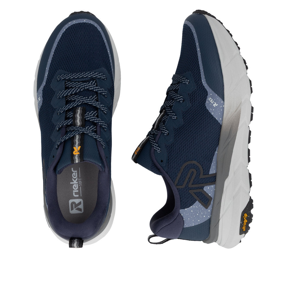 Rieker TEX U4501-14 Navy & Sea Blue Sneakers