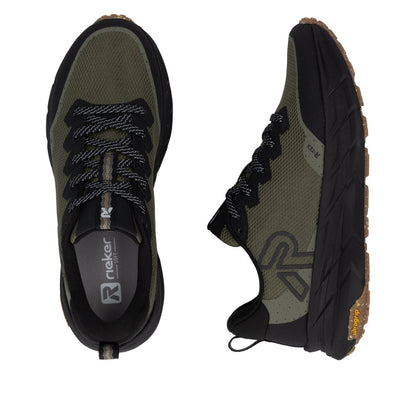 Rieker Tex U4501-55 Olive & Black Sneakers