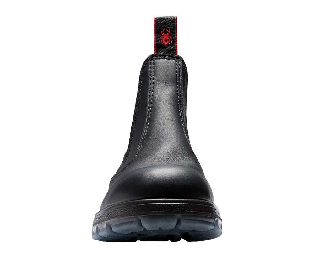 Redback UBBK Bobcat Black Chelsea Boots with Soft Toe