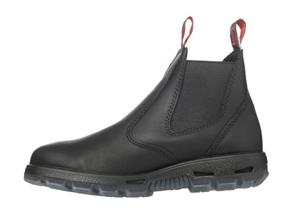 Redback UBBK Bobcat Black Chelsea Boots with Soft Toe