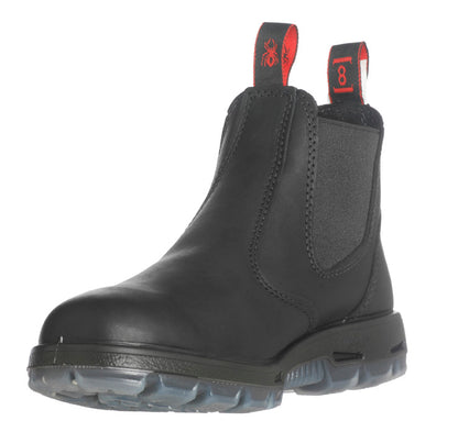 Redback UBBK Bobcat Black Chelsea Boots with Soft Toe