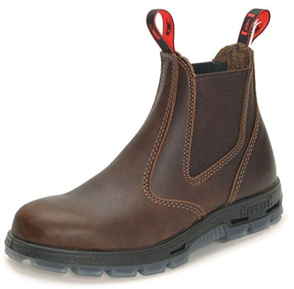 Redback UBJK Soft Toe Jarrah Brown Ankle Boot